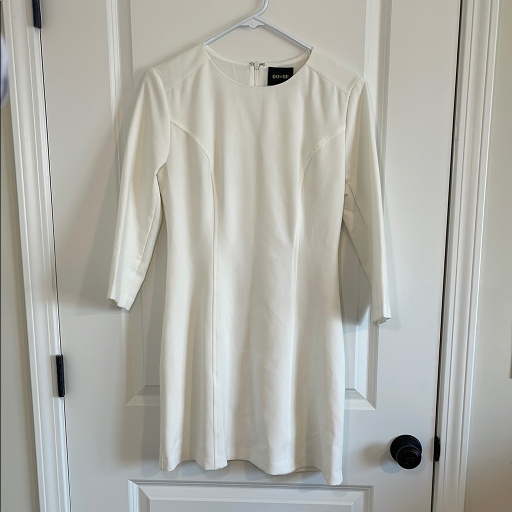 Chic White Dress by DO + BE
